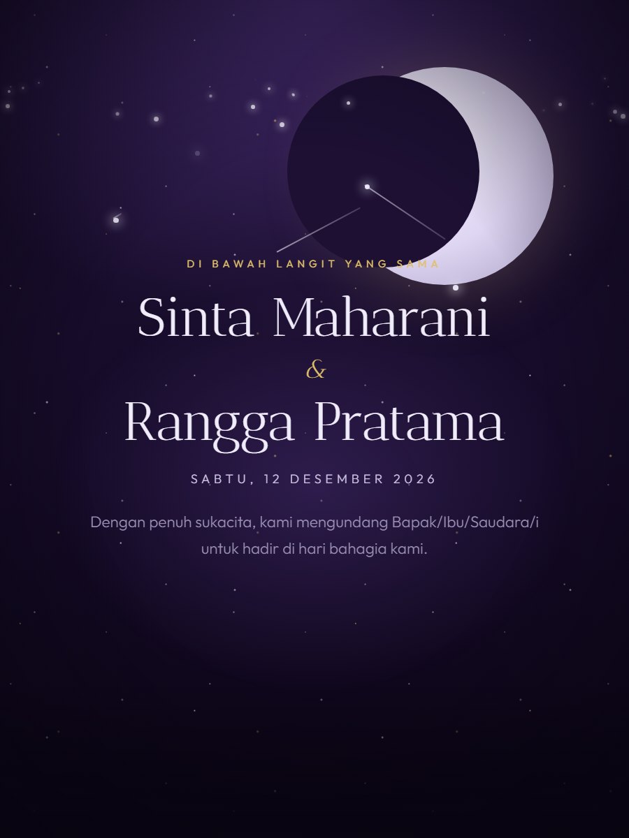 Animasi Celestial Night