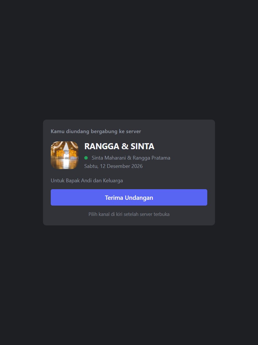 Discord Wedding